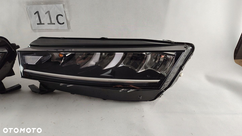 SKODA OCTAVIA IV 4 5E4 FULL LED LEWY PRAWY REFLEKTOR LAMPA LEWA PRAWA - 7