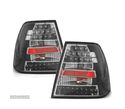 FAROLINS TRASEIROS LED PARA VOLKSWAGEN VW BORA 98-05 PRETO ESCURECIDOS - 1