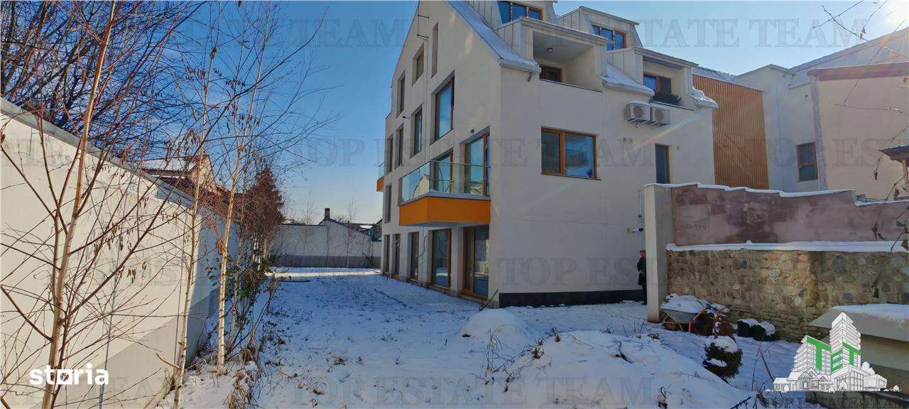 Apartament 3 camere si curte propriu de 141mp, bloc boutique, finisaje