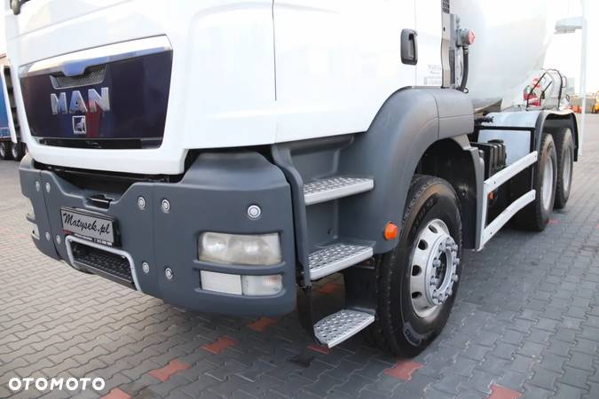 MAN TGS 33.400 / 6X4 / BETONOMIESZARKA - 7 M3 / GRUSZKA / MANUAL / - 11