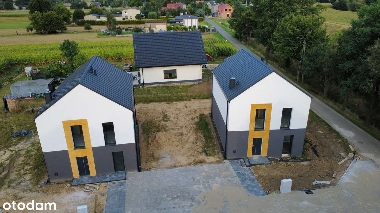 Nowy dom 120 m² | działka 621 m² | oddany do użytku | bez prowizji