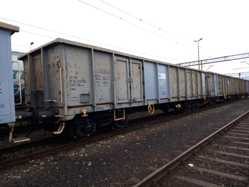 Wagon towarowy węglarka 1989