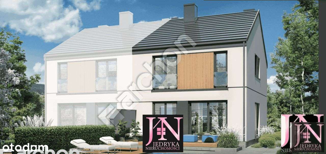 Nowość na rynku !Domy w zabudowie bliźniaczej Niep - Pełny obrazek: 5/20