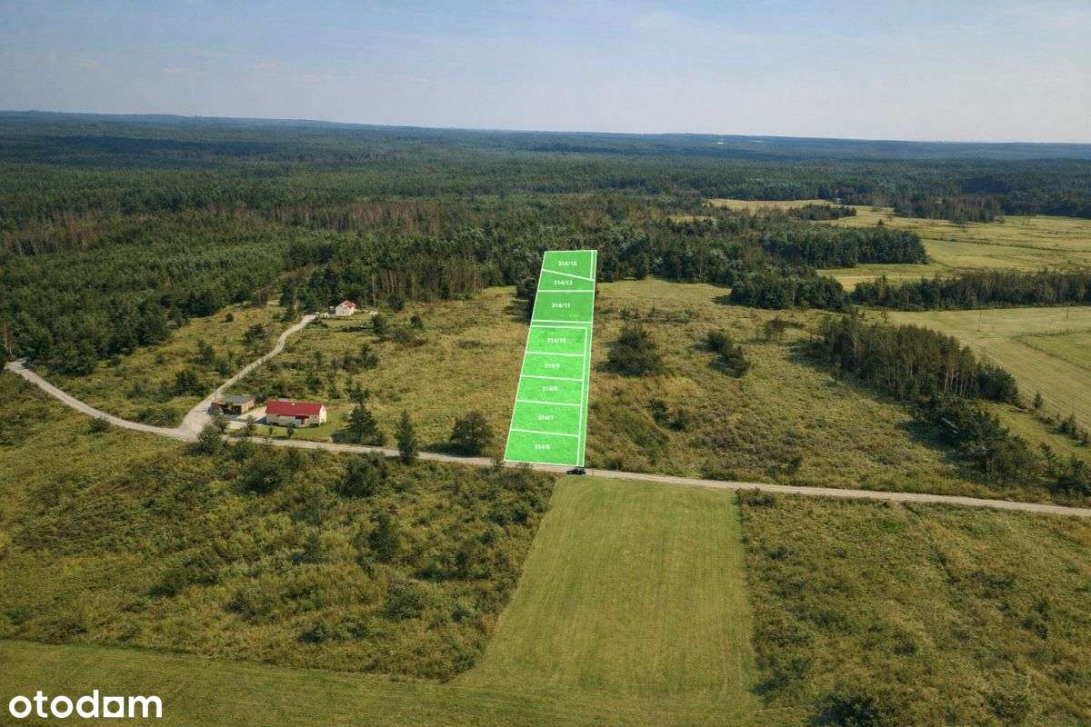 Działki budowlane w otulinie lasu-0