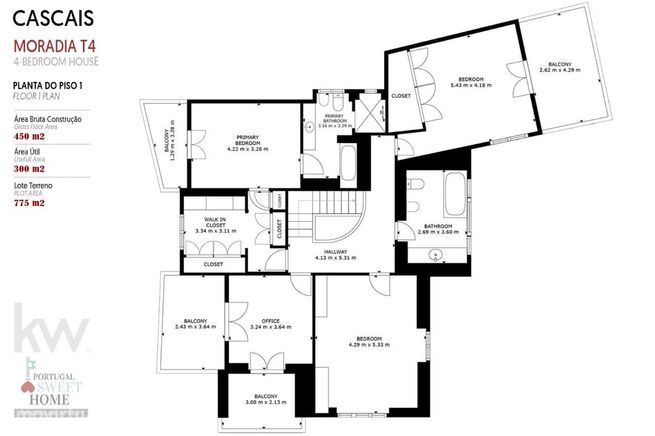 Cascais, Bairro do Rosário - Moradia T4 num terreno com 775m2-59