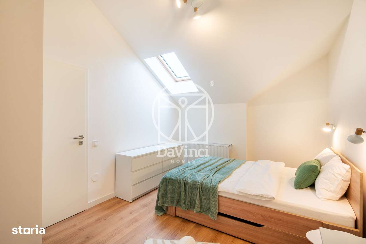 Penthouse 2 camere, 2 bai- finisat la cheie, incalzire pardoseala - Imagine principală: 3/14