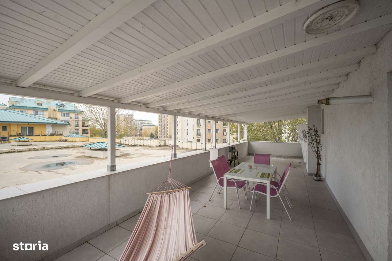 Apartament 2 camere cu terasa imensa de 50mp in Cosmopolis, comision 0-12