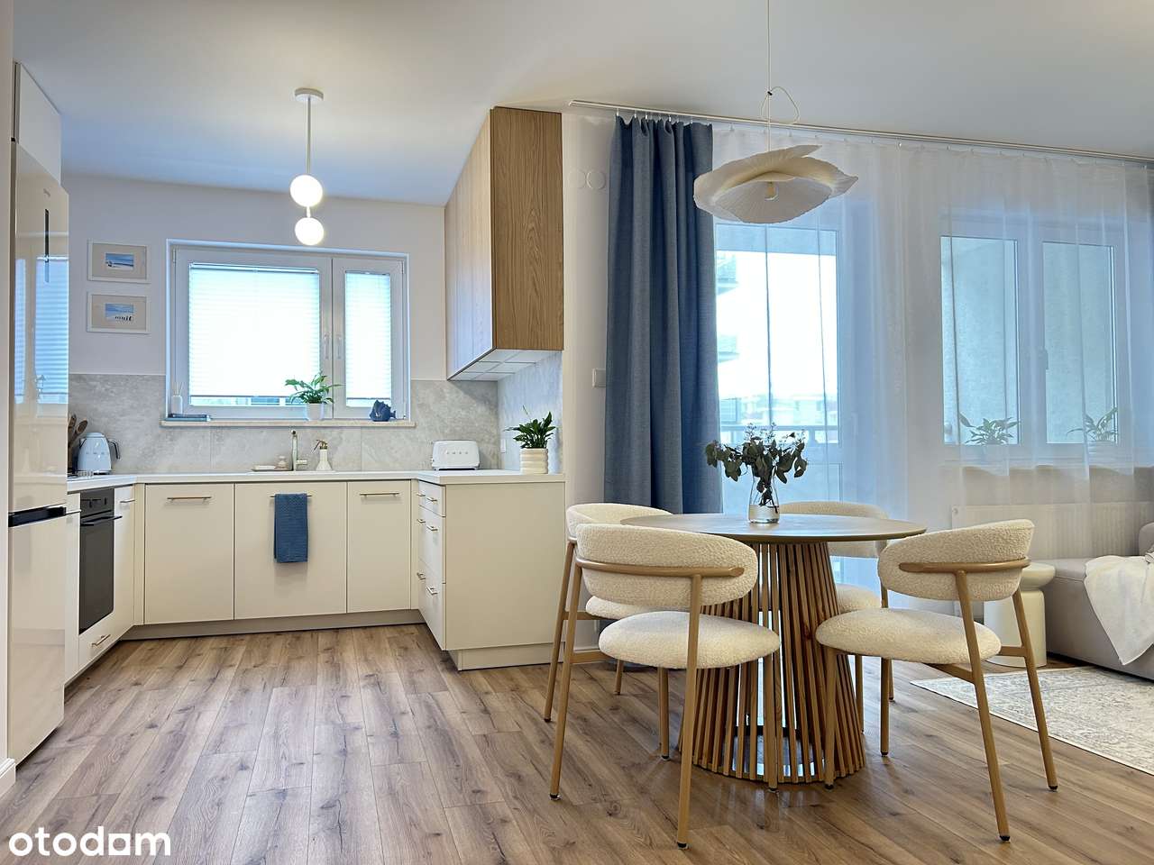 Przestronne-piękne 56,8m2*Widna kuchnia*Gotowe do wejścia*Garaż*Balkon - Pełny obrazek: 3/11