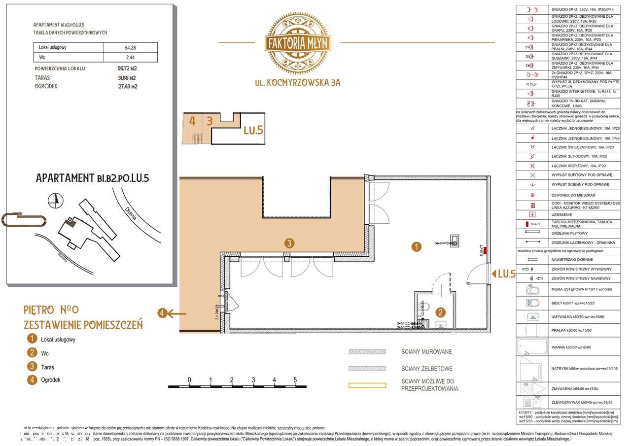 Faktoria Młyn | lokal inwestycyjny B1.B2.P0.LU.5 - Pełny obrazek: 2/7
