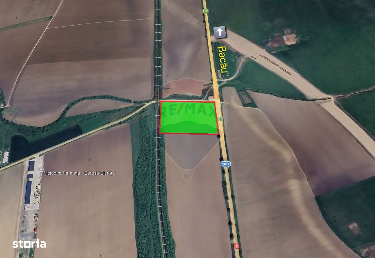 Teren de vanzare 32,000mp in Beresti-Bistrita jud. Bacau - Imagine principală: 5/7