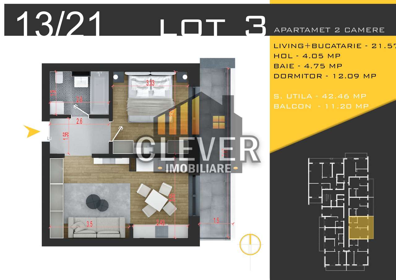 Apartament 2 camere zona Pallady Metrou Teclu Comision 0