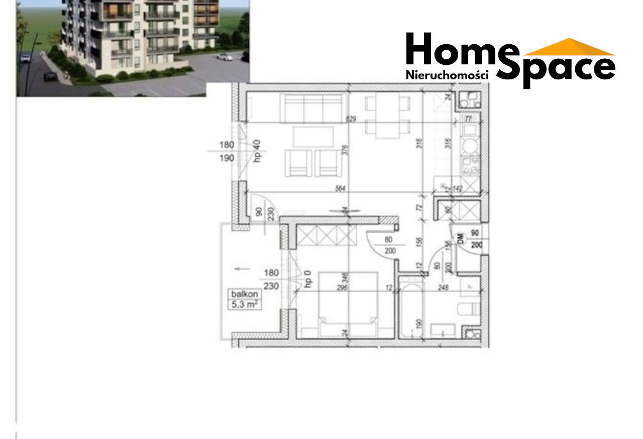 Mieszkanie - osiedle Projektant Rzeszów - Pełny obrazek: 4/7