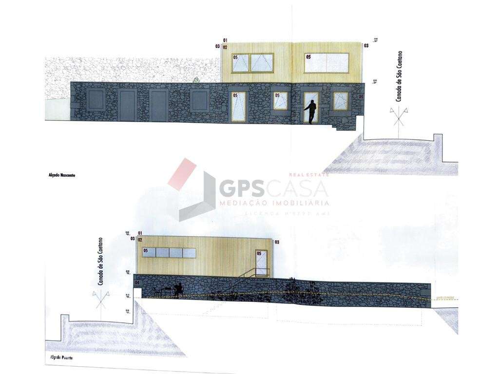 Moradia T1 com Vista Mar e Projeto Aprovado – Santa Cruz-27