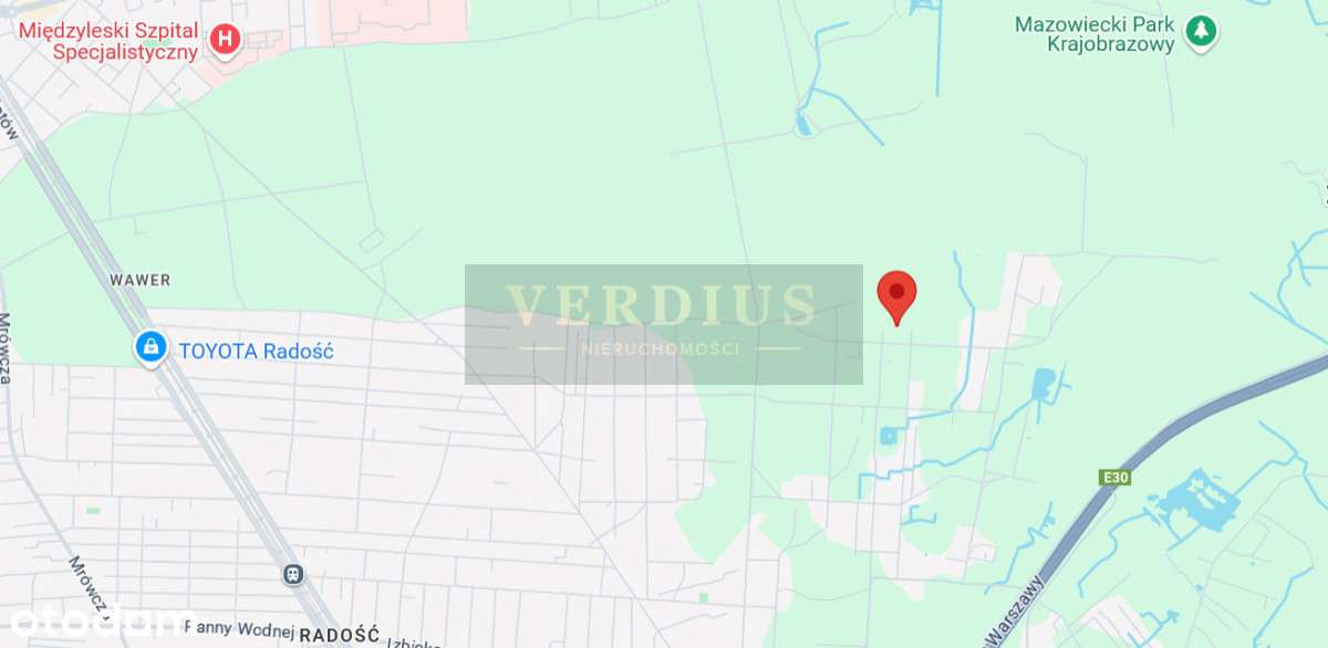 Budowlana 3364m2, 61x54m,cisza, las-5