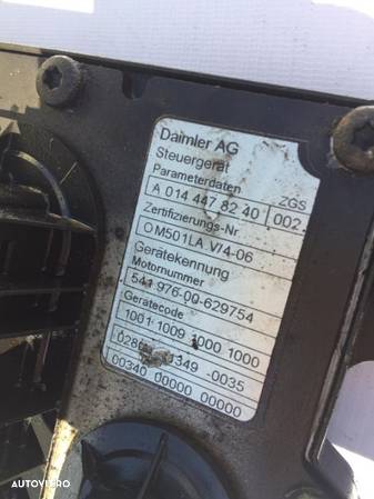 Calculator ZGS motor Actros 440 2008 - 2