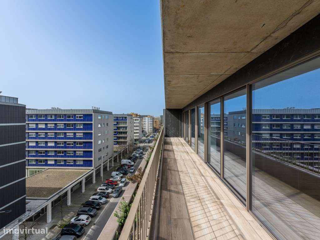 Apartamento T4 com 3 frentes em Matosinhos sul, no edifício Nautilus-22