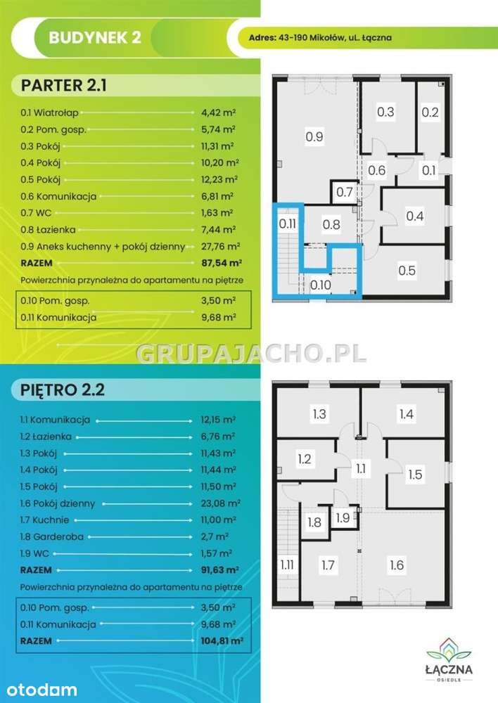 Mikołów, – 4 pokoje z dużą działką, bezczynszowe. - Pełny obrazek: 5/10