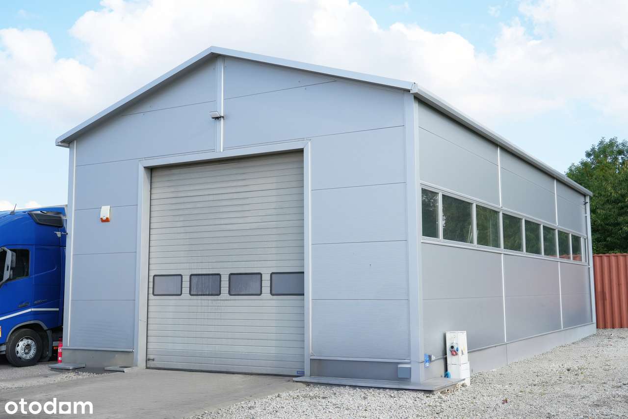 Działka Inwestycyjna z Halą i Biurami przy Drodze Wojewódzkiej - Pełny obrazek: 4/9