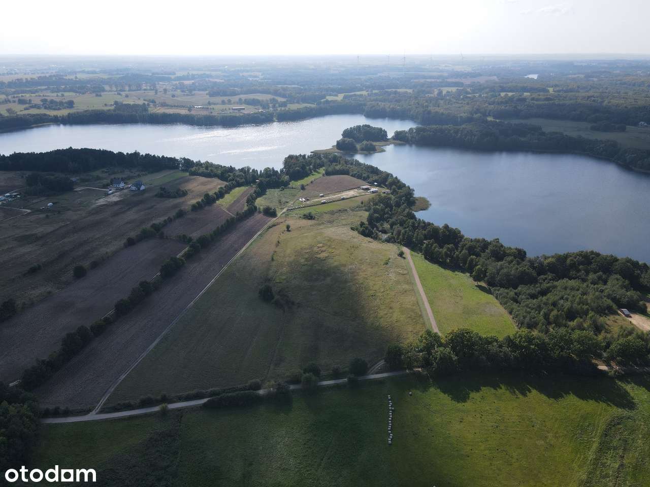 Działka z widokiem na jezioro  – Osada Żółte, dostęp do jeziora.-8