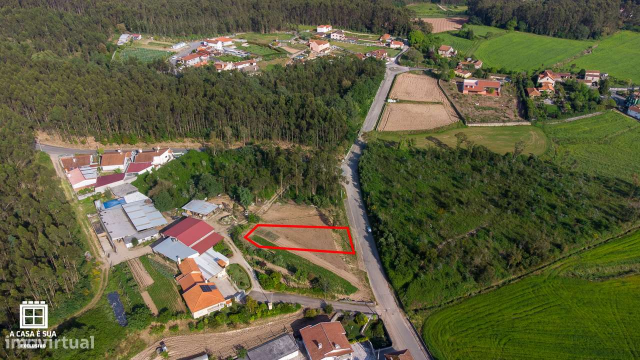 Lote urbano com 855 m2 em São Vicente de Pereira - Exclusivo - Grande imagem: 4/10