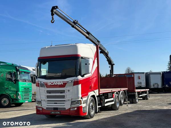 Scania R 500 6x2 RETARDER HIAB 111 B-3 HIDUO KLIMA POSTOJOWA PILOT - 2