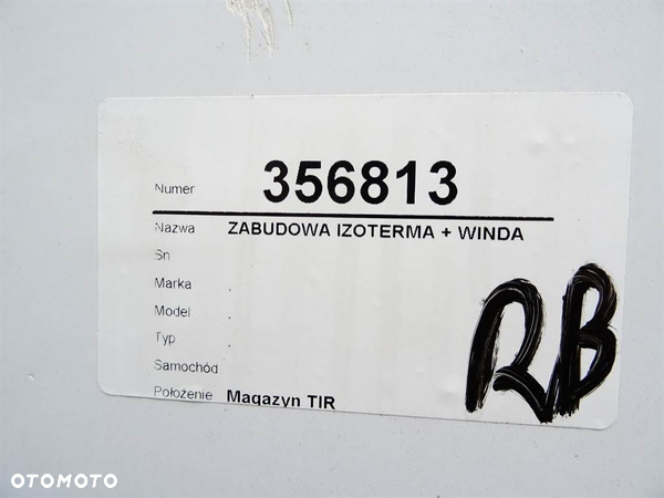 ZABUDOWA IZOTERMA + WINDA KAWASAKI GTR 1400cm3 - 8