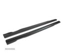 EXTENSÕES DE EMBALADEIRAS LATERAIS PARA MERCEDES W117 45 W176 12- PRETO - 3