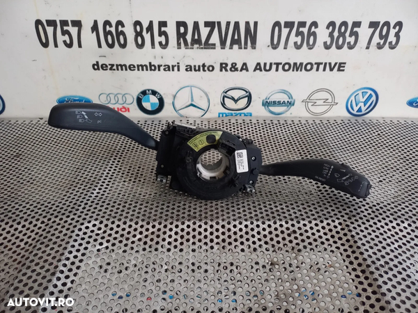 Banda Spira Spirala Volan Airbag Maneta Semnalizare stergatoare Skoda Fabia 2 An 2007-2008-2009-2010-2011-2012-2013-2014 Cod 6R0959653 - Dezmembrari Arad - 1