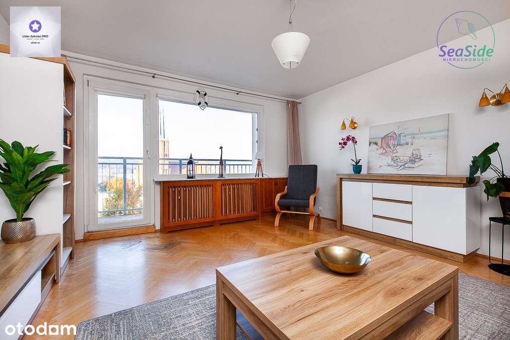 Widok na morze, 10min do bulwaru, duży balkon-0