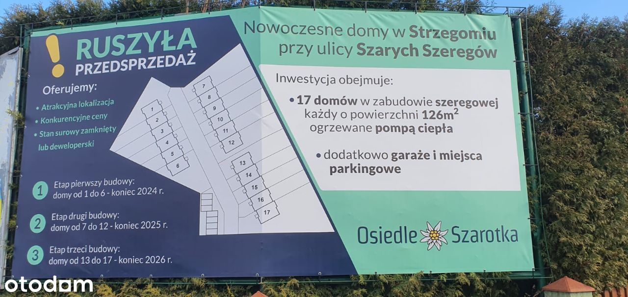 Sprzedam dom w zabudowie szeregowej Strzegom