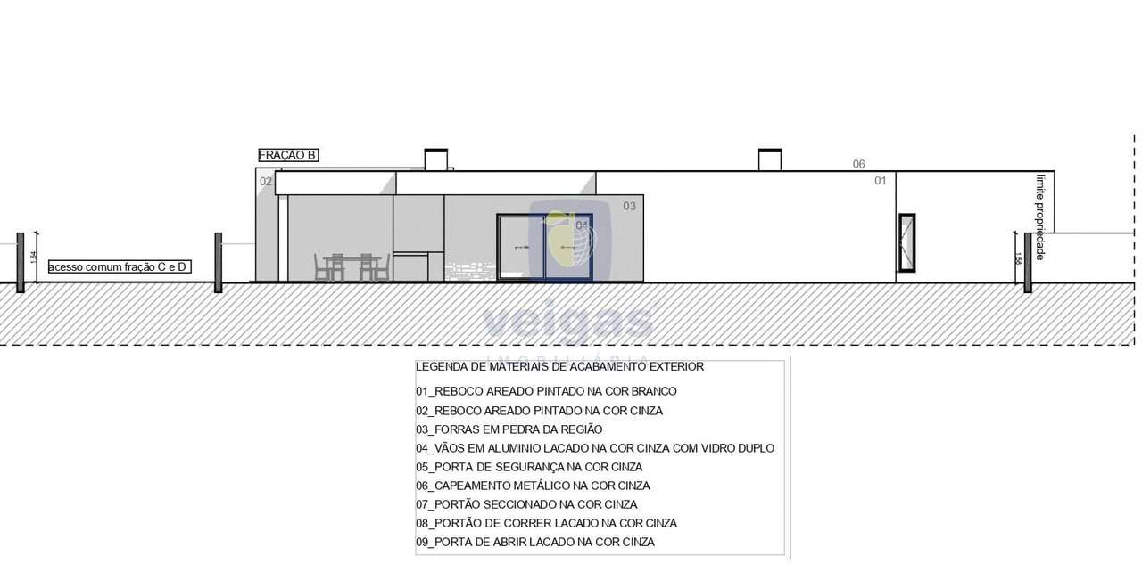 Moradia T3 térrea isolada nova com piscina em Pataias, a 10 km da Naza-11