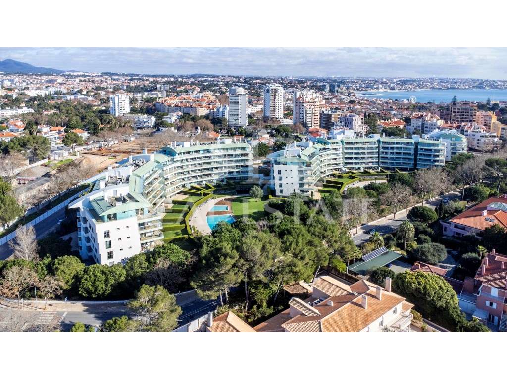 T2 no condominio SCALA Cascais | Jardim privado e jardim do condomí...-40
