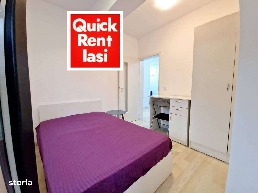 Palas Mall Bloc Nou Apartament 2 Dormitoare + Living Open Space Modern - Imagine principală: 4/16