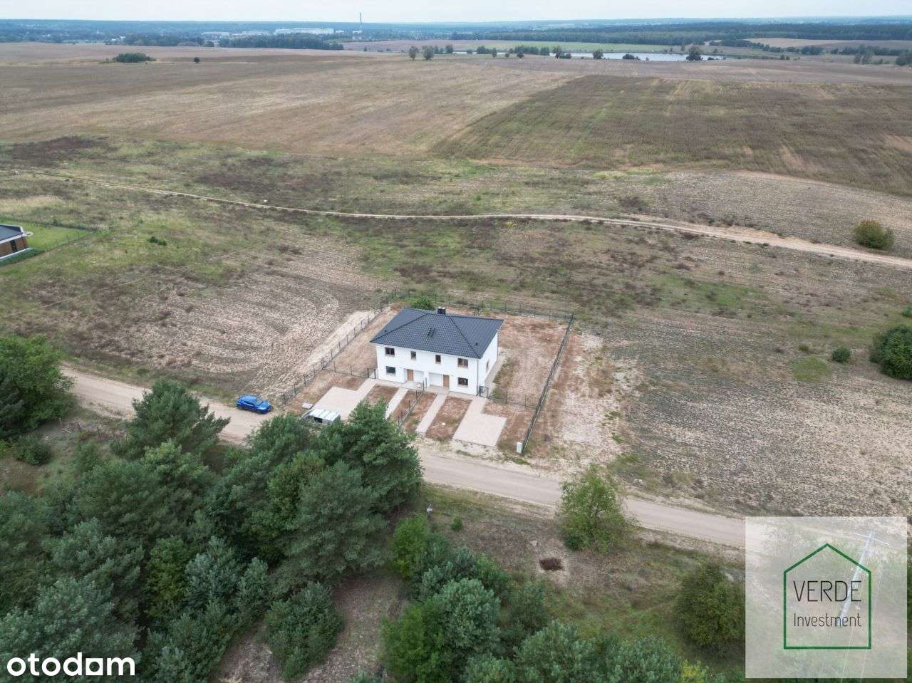 Gotowy bliźniak przy Puszczy Zielonka duża działka-3