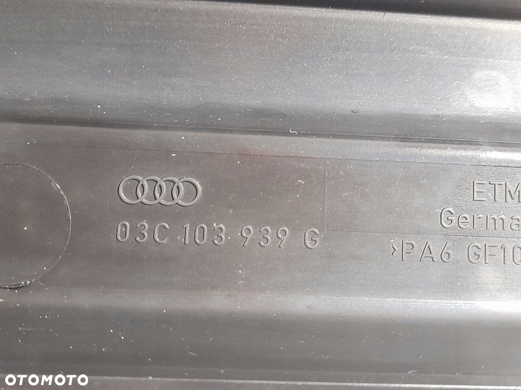 AUDI A3 8P 1.4 TFSI CAX 03C103939G OSŁONA DEKIEL POKRYWA SILNIKA SUPER STAN - 8