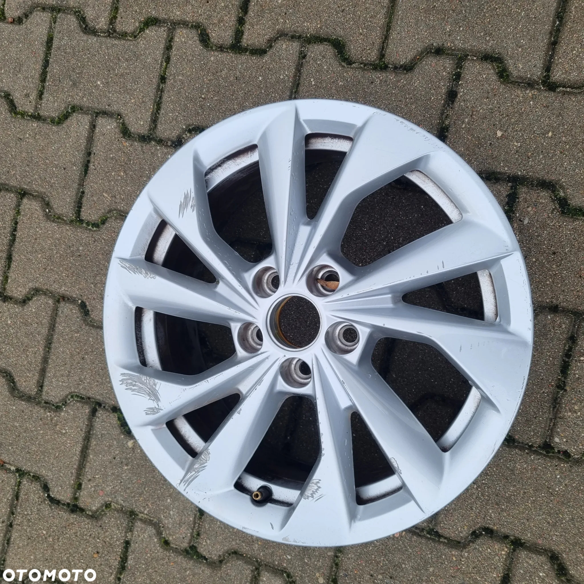 FELGA VW POLO VI 2G 6,5x16 ET47 5x100 ŚRODEK 57 MM  ORYGINAŁ - 6