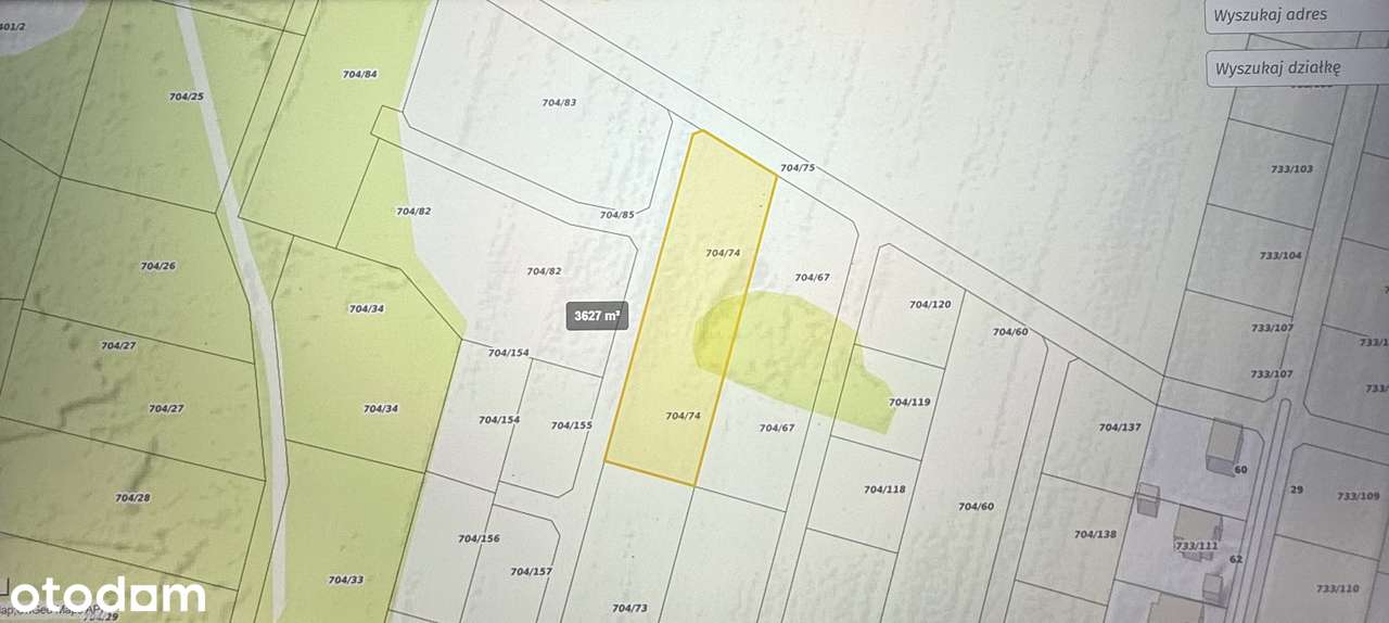 Sprzedam działkę budowlaną - Pełny obrazek: 3/4