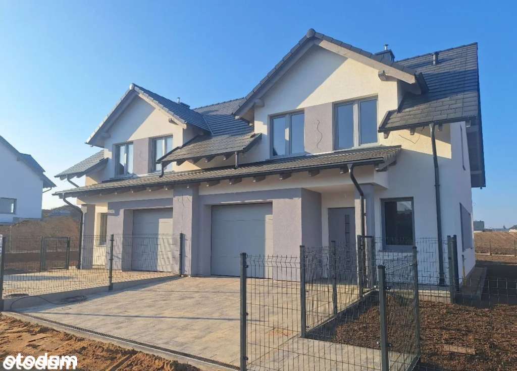 Nowy bliźniak w Baninie z ogrodem i garażem