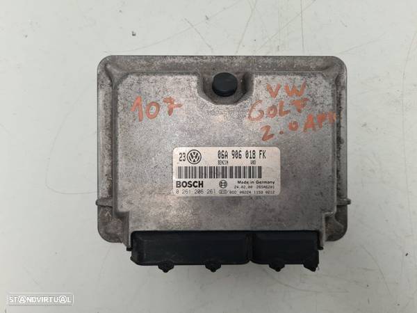 CENTRALINA BOSCH ORIGINAL | REF. 06A906018FK 0261206261 | VW VOLKSWAGEN GOLF 2.0 / BORA; - 2