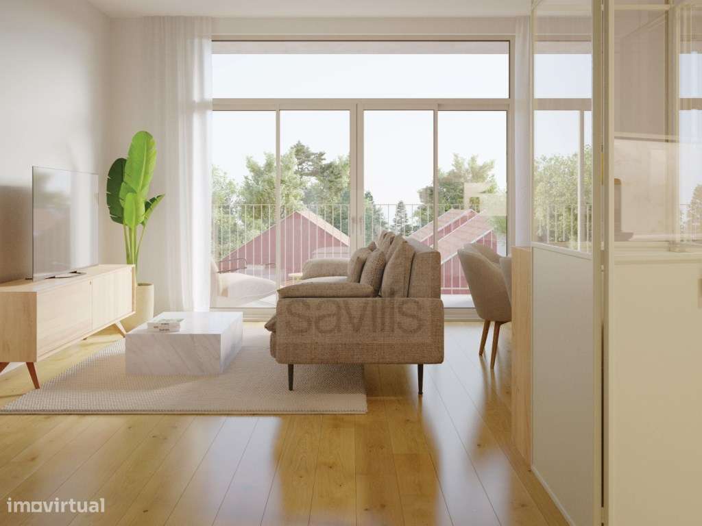 Apartamento T1 em Cedofeita com escritório e varanda - Grande imagem: 5/34