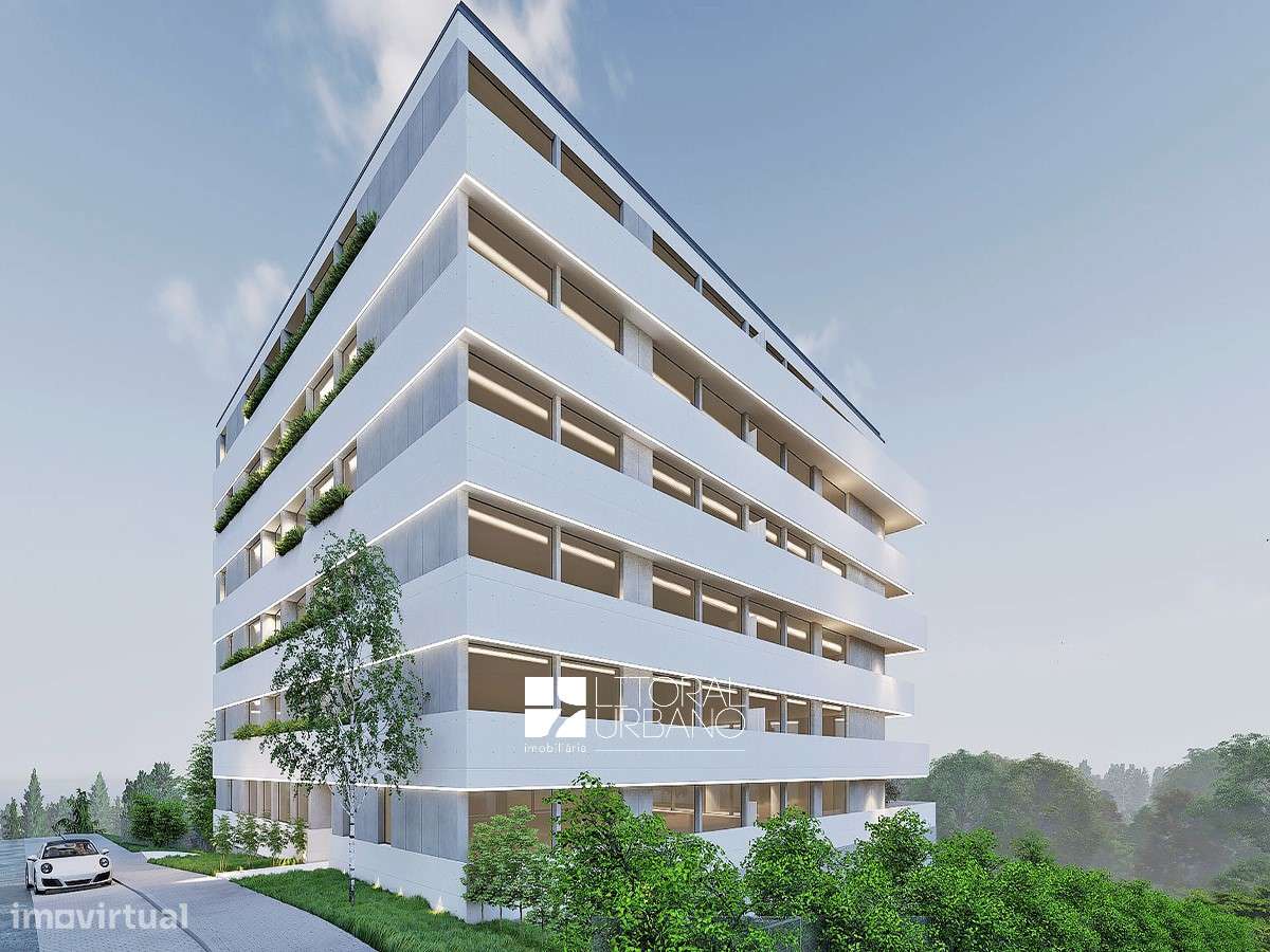 Apartamento T1+1 com varanda em Canidelo-10