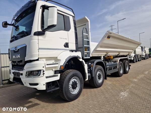 MAN TGS 41.480 8x6 wywrotka z hydroburtą - 26