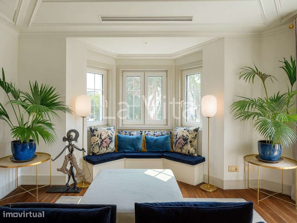 Apartamento T4 Duplex, em condomínio exclusivo no centro do Estoril.-8