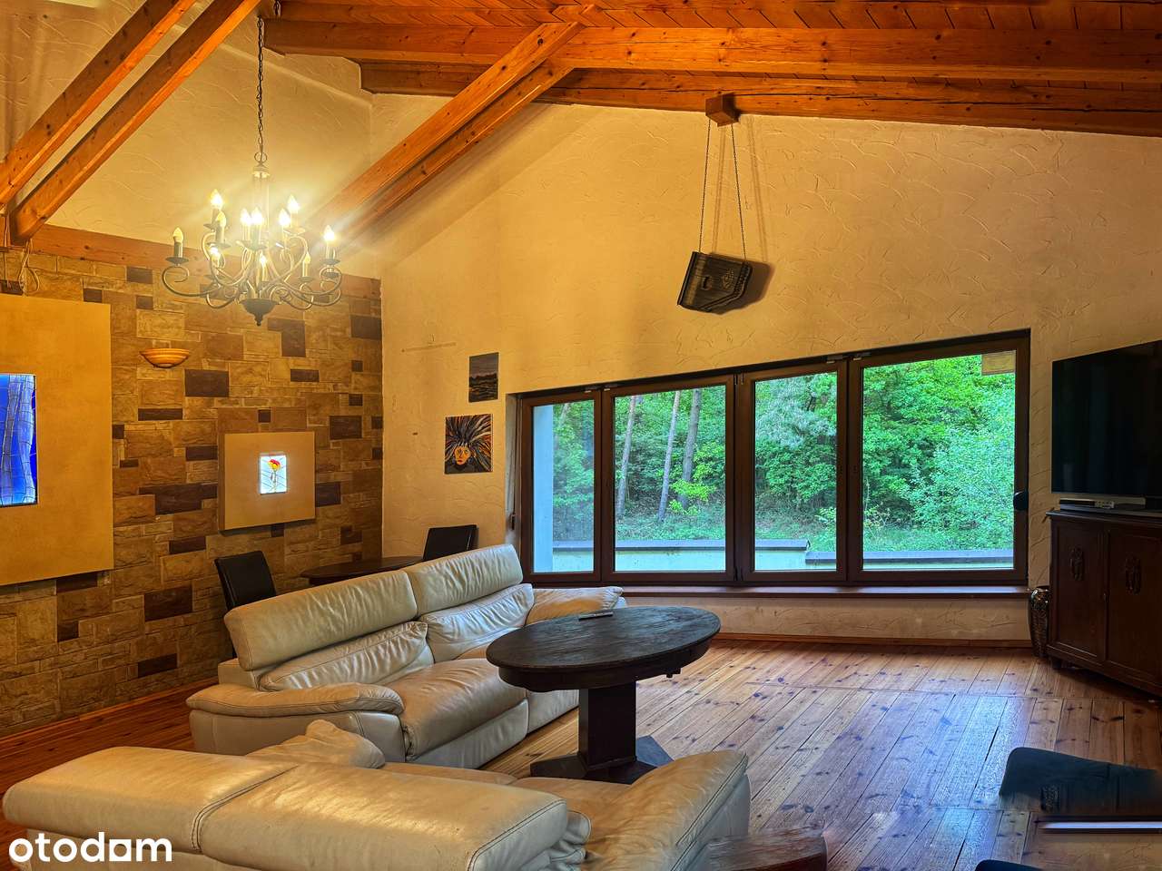 Posiadłość w lesie, nad jeziorem, duża działka- spokój blisko miasta - Pełny obrazek: 5/12