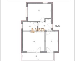 Apartament la casa, Sanpetru, 54 mp + balcon 9.3 mp.