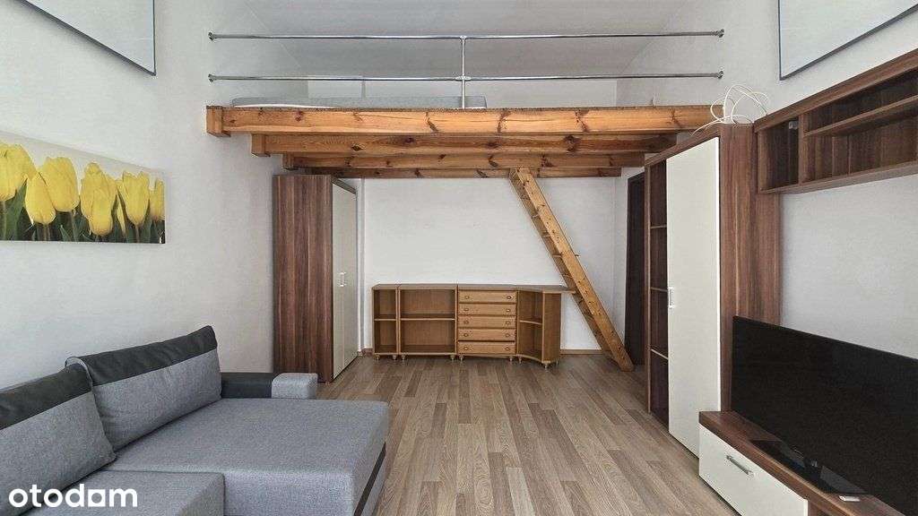 Duża kawalerka z antresolą, Centrum!-5