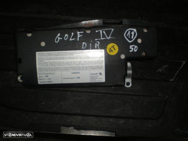 Airbag Banco 1J4880240 VW GOLF 4 1999 DRT - 1