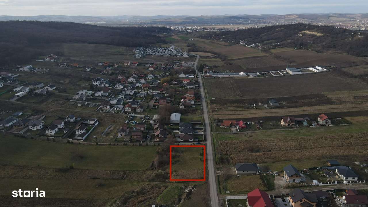 Teren de vanzare in Budiu Mic 700 mp / asfalt / principala-1