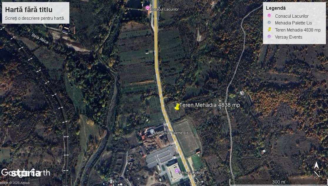 Teren intravilan Mehadia cu Fs la E70-2