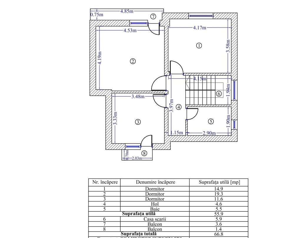 Casa/Vila Parter + 1Etaj/4 camere/Com.Berceni/Comision 0% - Imagine principală: 5/15